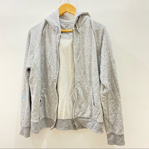 UNIQLO - Hooded Sweatshirt Jacket - USED - Picture 4 of 9